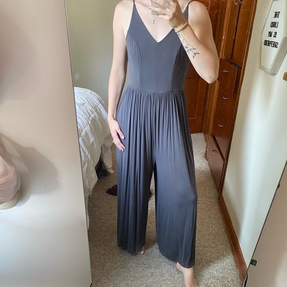 Soprano Gray Jumpsuit M - Picture 3 of 4